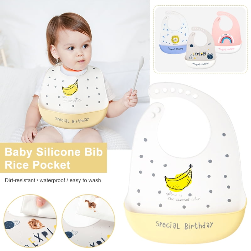soft silicone baby bib