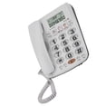 thumbnail image 1 of Teléfono Con Cable De 2 Líneas Con Altavoz, Marcación Rápida E Identificador De Llamadas, Para Oficina En Casa, 1 of 7