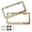 Vase and Fruit Pattern, variant on Aluminum License Plate Frame 2 Pack Car Exterior Accessory Car Tag Holder for Front Rear Plates Cars Decor Vase and Fruit Pattern