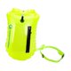 thumbnail image 4 of Bolsa de flotador de natación profesional de PVC transparente con bolsillos para teléfono Verde, 4 of 9