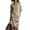 10# Khaki, variant on Midi Sweater Dresses for Women 2025 Fall Winter Long Sleeve Casual V Neck Loose Fit Ribbed Knit Dress Khaki 2XL