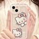 thumbnail image 3 of Nueva funda para teléfono Apple 15promax/14 con avatar de Hello Kitty, 12/11, todo incluido, XS/XR, suave, 7/8Plus, para mujer, 3 of 4