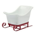 thumbnail image 2 of Godinger Silver Art Sleigh Salad Bowl, 10", White, 2 of 3