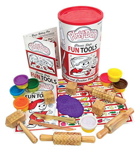 play doh set with rolling pin