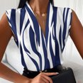 thumbnail image 1 of SMihono Hauts pour Femmes Débardeur Mode Été Décontracté Imprimé Col en V Sans Manches Gilet Blouses Débardeurs pour Femmes Hauts d'Été pour Femmes, 1 of 6