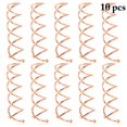 thumbnail image 2 of 10 Pcs Épingle à Cheveux Spirale Métal Non-Rayante Pince à Cheveux Rotative Vis Épingle à Cheveux, 2 of 10