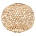 thumbnail image 1 of Pantalla de Bambú Tejida, Accesorio de Luz Colgante, Lámpara Colgante Rústica, Pantalla de Lámpara Hecha a Mano para Dormitorio, Hotel, Casa de , El 18x19cm SM SunniMix Pantalla tejida, 1 of 8