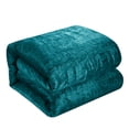 thumbnail image 3 of Grace Living Aashvi Crinkle Velvet 3pc Comforter Set - 2 Pillow Shams, 1 Comforter, 3 of 5