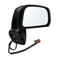 thumbnail image 2 of KarParts360 For Nissan Tiida 2007 08 09 10 11 2012 Door Mirror Passenger Side | Black Housing | Plastic | Electric Adjustment Type | Screws Attachment Type | Powered Mirror | Rectangular Glass Shape, 2 of 4