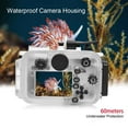 thumbnail image 3 of Sea frogs Camera Waterproof Housing Diving Case Protective Shell Underwater 60m/195ft Replacement for Olympus TG-6 Camera, 3 of 7