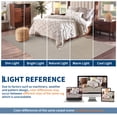 thumbnail image 4 of HIWEAVER Camel 5' x 7' Modern Neutral Solid Area Rug for Living Room Bedroom Farmhouse Non Slip Washable Stain Resistant Soft Indoor Carpet Foldable Floor Cover for Home Office Decor, 4 of 8