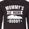 thumbnail image 4 of Inktastic Mommys Lil Racing Buddy Long Sleeve Youth T-Shirt, 4 of 5