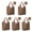 Red Christmas Ornament, variant on 5 Pack Foldable Shopping Bag,Red Christmas Patchwork Pattern Reusable Grocery Bags with Pockets,Large Reusable Tote Bags with Handles Waterproof & Lightweight