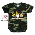 thumbnail image 2 of Rothco Choose Your Weapon Infant One-piece - Woodland Camo, 3-6 Months, 2 of 2