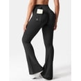 thumbnail image 2 of Leggins YEOREO Flare con bolsillos para mujer Brittany Black XXL, 2 of 5