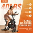 thumbnail image 2 of Stationary Exercise Bike with Magnetic Resistance, Adjustable Seat & Transport Wheels, 2 of 11