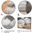 thumbnail image 3 of Designart "Africa Ostrichs beauty I" Animals Floater Framed Canvas Art Print, 3 of 7