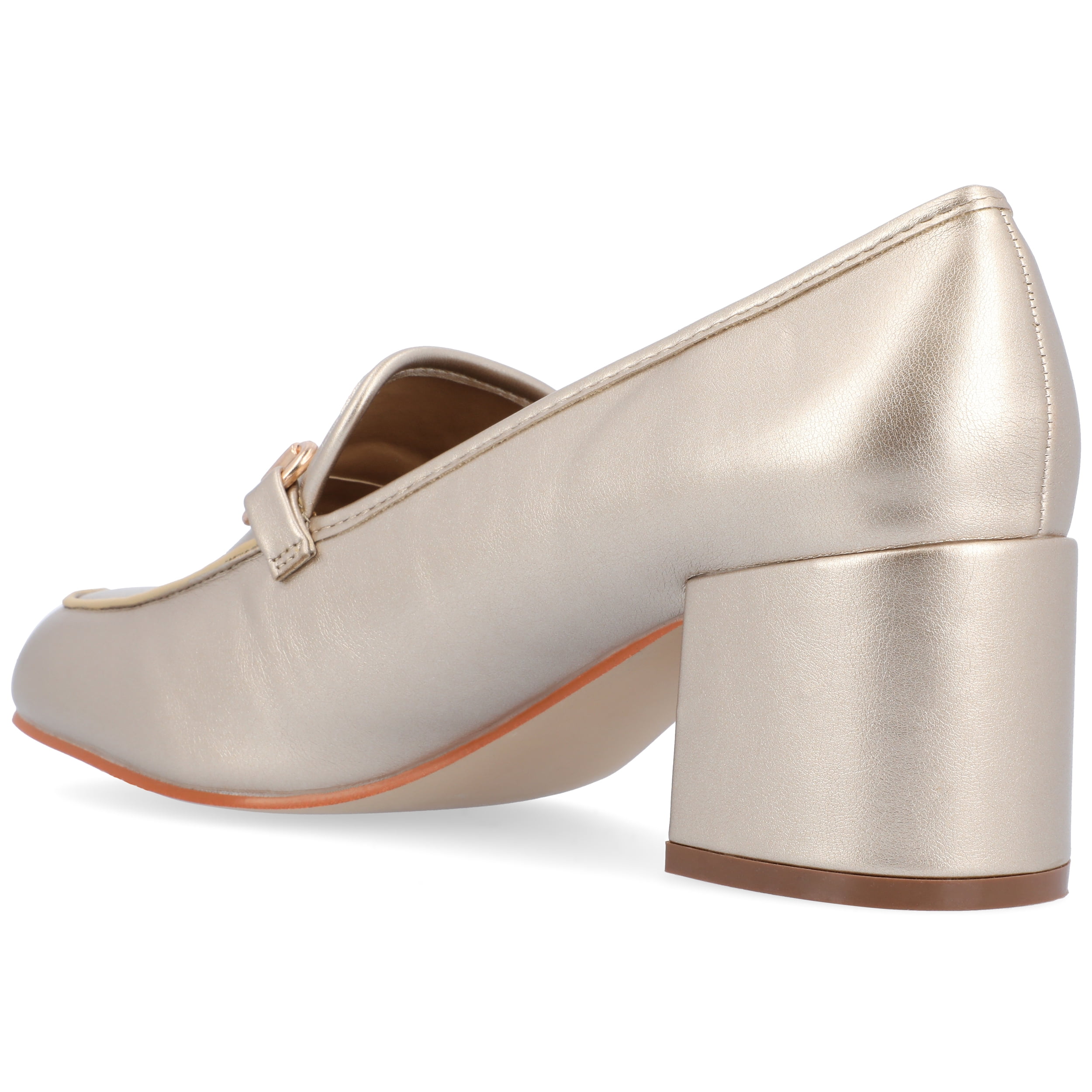 Journee Womens Nysaa Low Heel Square Toe Pumps