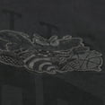 thumbnail image 7 of Men's Mitchell & Ness  Black Charlotte Hornets Downtown Collection Premium T-Shirt, 7 of 7
