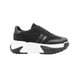 thumbnail image 3 of Tenis Plataforma Para Mujer Super Comodos Color Blanco Negro negro 23, 3 of 6