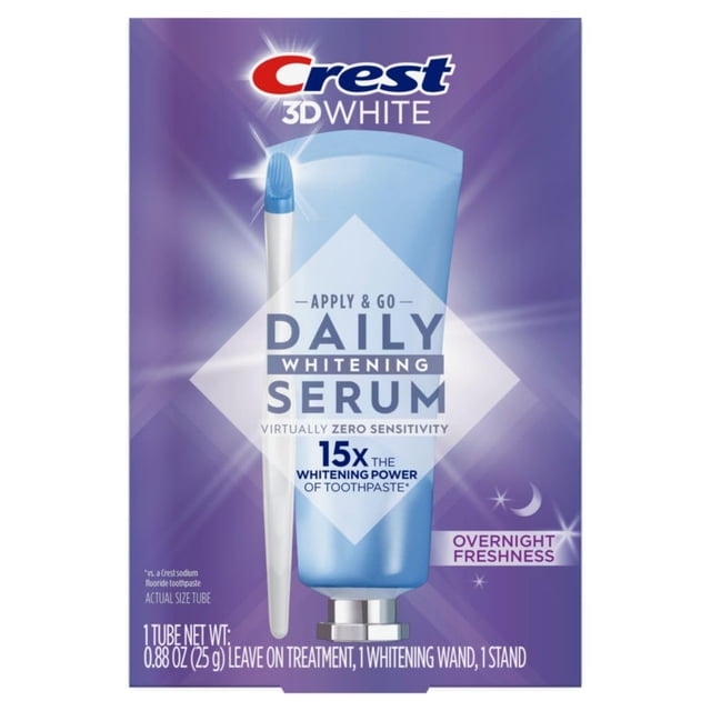 Tratamiento de blanqueamiento dental: sérum blanqueador Crest 3DWhite