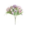 thumbnail image 2 of Wzzjkit Artificial Peonies Bouquet,12.2 Inch Purple Fake Flower Bouquet with Hydrangea and Carnations,Faux Silk Flower Arrangements for Wedding Home Party Table Decor, 2 of 8