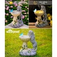 thumbnail image 5 of Solar Dog Garden Decor: Outdoor Statues Ornaments for Outside Decorations Yard Art Lawn Porch Patio Balcony - Birthday Gifts Choice for Mom Grandma Women Lover, 5 of 8