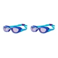 thumbnail image 3 of Gafas de natación antivaho Wosthever para todas las cabezas Azul morado 2Conjunto, 3 of 6