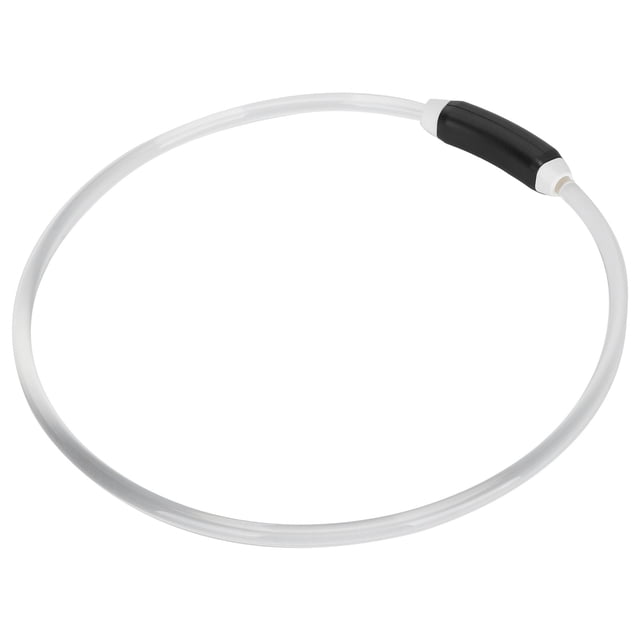 Collar de luz ajustable, recargable por USB, ajustable, bricolaje, collar de luz para perros recargable por USB, collar LED resistente a las mordeduras, instalación sin esfuerzo