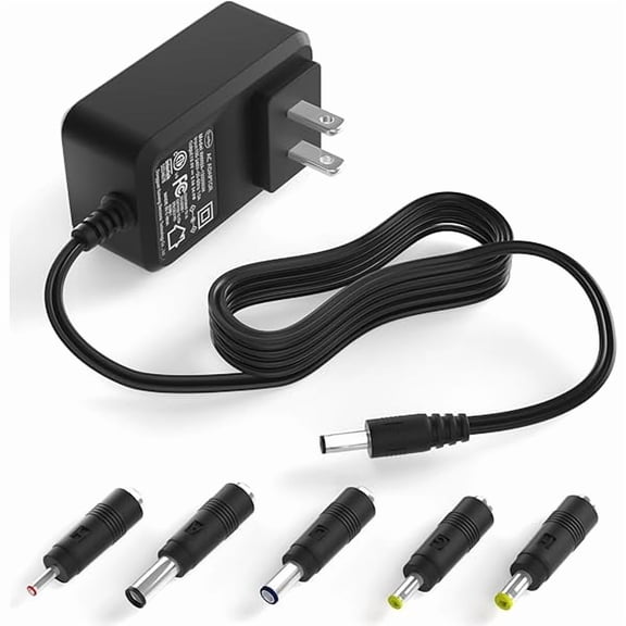 can 12V 2A AC/DC Charger Compatible for Western Digital My Book External Hard Drive HDD Da-24b12 Wa-18g12 ADS-24S-12 WDPS037RNN Adapter Power Supply