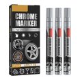 thumbnail image 1 of 3 Pack Car Paint Repair Pens, Scratch Remover, Gloss Liquid, Chrome Marker, 1 of 4
