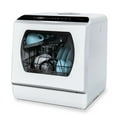 thumbnail image 1 of Hermitlux Portable Countertop Dishwasher, 5 Washing Programs, 5L Built-in Water Tank and Air-Dry Function, HMX-DW03, 1 of 7