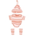 thumbnail image 4 of AmaMary 8 Inch Doll Clothes Set with 3 Stylish Outfits for 20cm Mini Reborn Dolls Accessories, 4 of 5