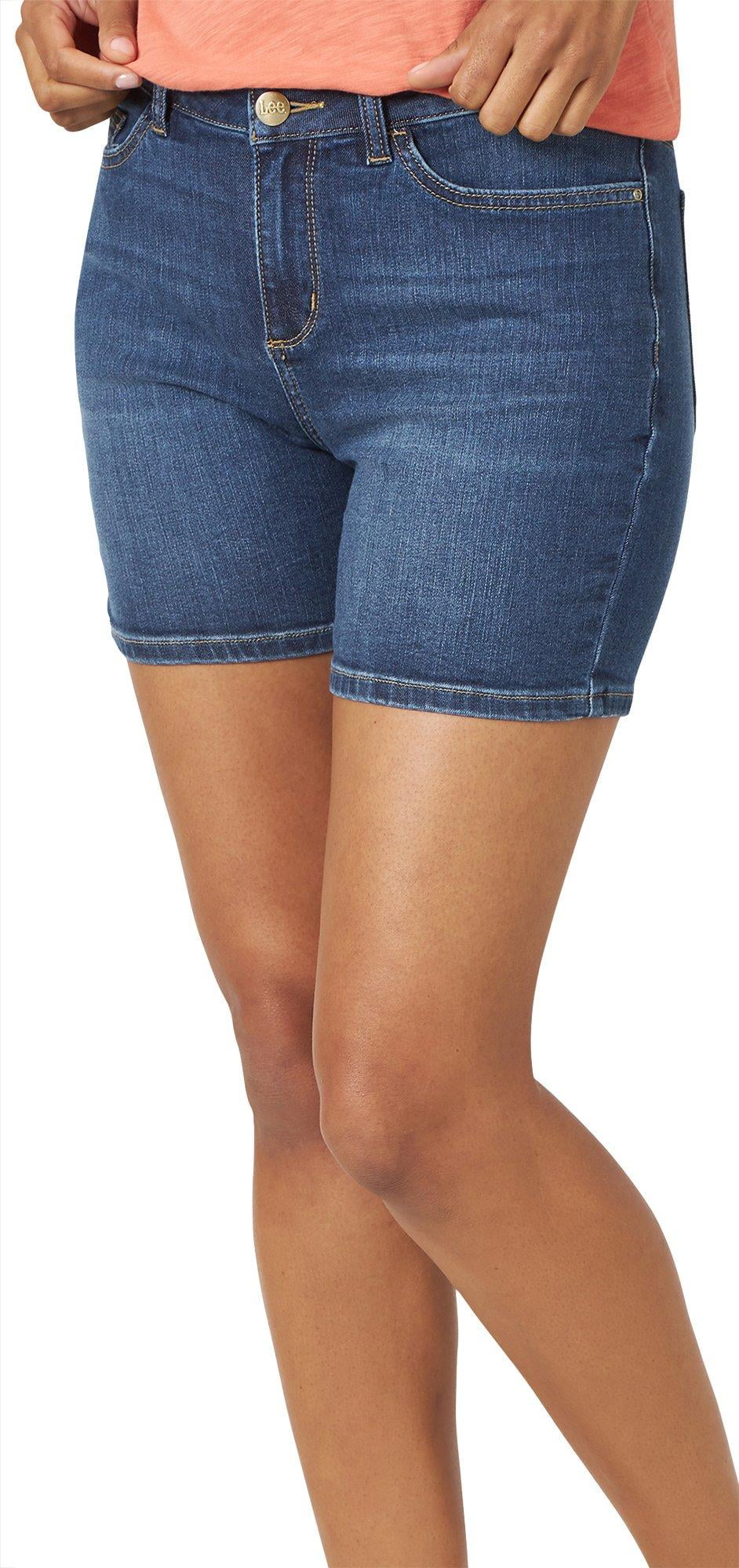 lee womens jean shorts