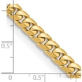 thumbnail image 5 of 14K Yellow Gold 5.5mm Solid Miami Cuban Chain (24 X 5.5) Made In South Africa dcu180-24, 5 of 5