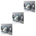 thumbnail image 3 of Bearachild Soporte en forma de hoja Herramienta de limpieza de esponja Soporte de escurridor Escurridor de esponja de cocina Bandeja para platos, azul Type1 NO1 Bearachild CBP139426, 3 of 6