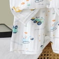 thumbnail image 4 of Paguaki Girls Toddler Baby Summer Clothes 3 6 12 18 Months 2T 3T 4T 5T Girls Cartoon Pattern Sleeveless Home Clothes Sleepwear Set, 4 of 5