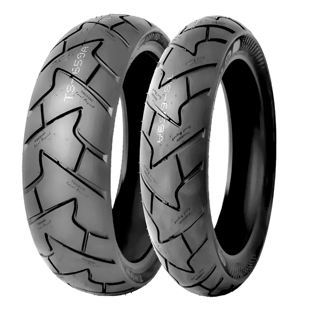 Llantas De Moto Timsun 150/70-17 69h + 110/80-19 59h Ts-659 Uso Sin Cámara