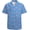 A Sky Blue Flamingo, variant on Men's Hawaiian Shirts 3D Graphic Button Down Short Sleeve Tropical Holiday Beach Aloha Shirt