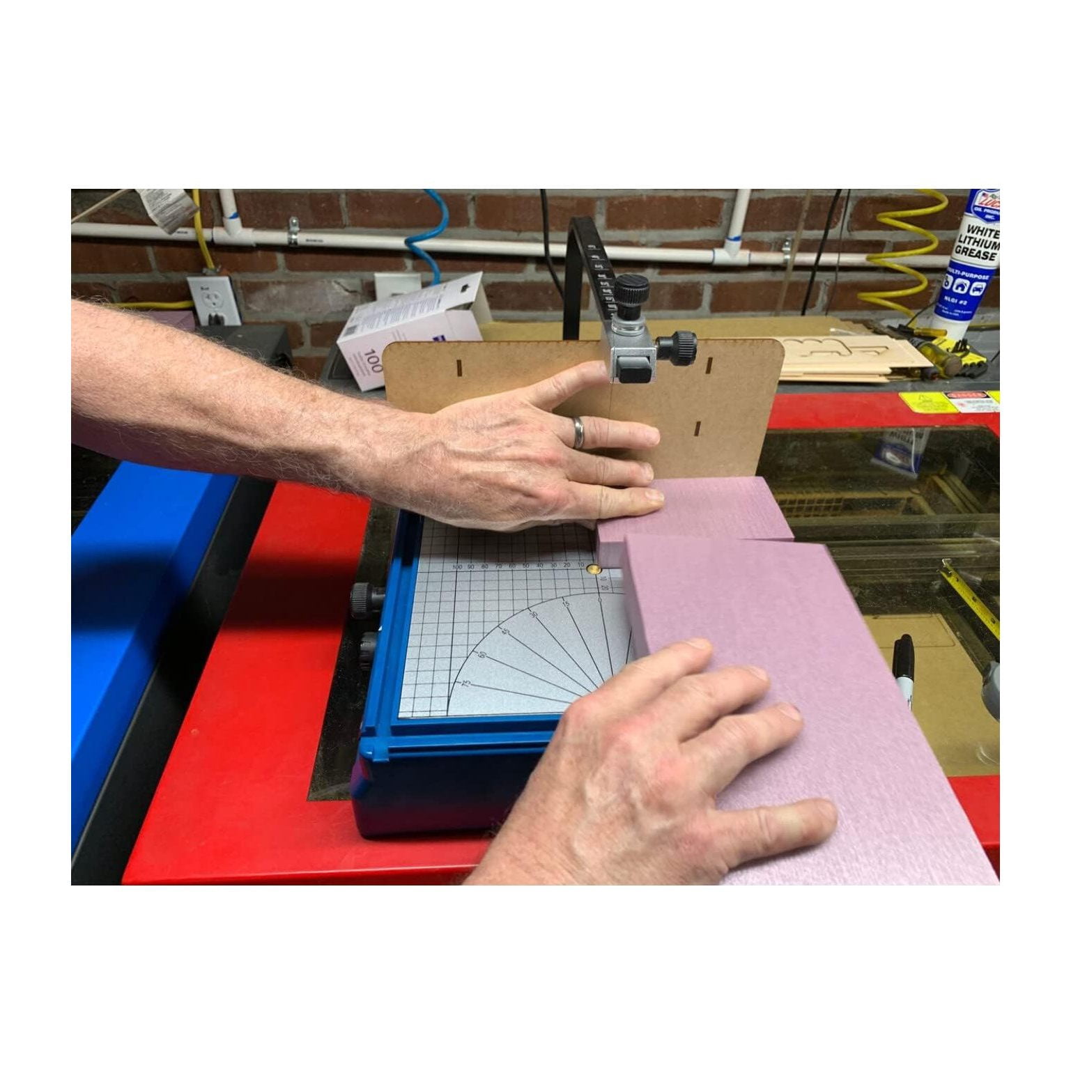 Fence for Hot Wire Foam Cutter (Hercules / Proxxon)