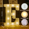 thumbnail image 2 of Letras luminosas LED tipo marquesina IFDGCTK con letrero LOVE a pilas, 2 of 6