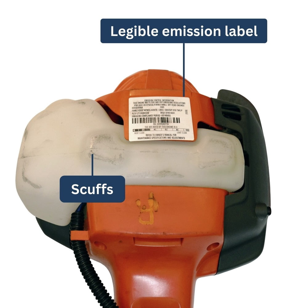 Restored Husqvarna 970694602 130C 28cc 17 in. Cutting Width Gas String Trimmer (Refurbished)