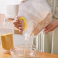 thumbnail image 4 of Grain Storage Bag Portable Insect Proof Moisture Proof Fresh Keeping Bag Recyclable Portable Transparent Grain Storage Bags 2500G 4PCS, 4 of 6