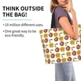 thumbnail image 2 of Fotbe Sunflowers And Skull Bolsa Tote Estética de Lona con Estampado para Mujer - Bolsa Reutilizable de Hombro Casual para Vacaciones, Compras, Trabajo y Gimnasio, 2 of 8