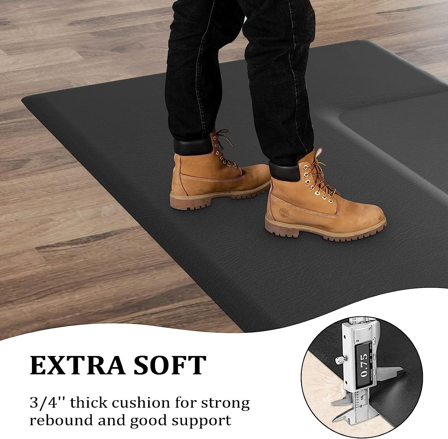 Supreme Soft Foot 3x5 Feet - 5/8 Inch Thick Fatigue Soft Mat