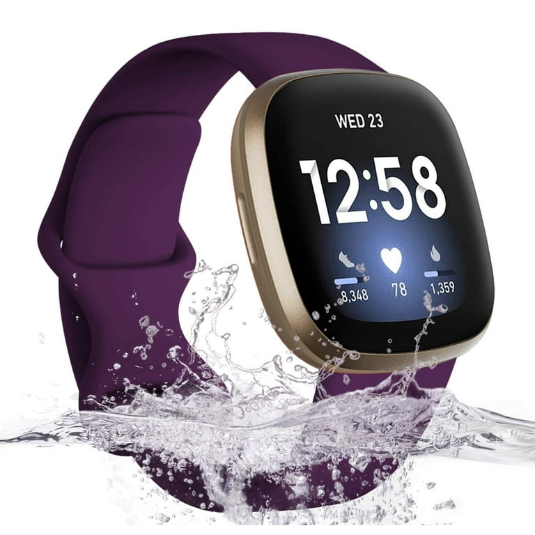 Fitbit versa lavender strap sale