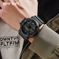 thumbnail image 3 of Sanda 2022 New Men's Watches Dual Display Watch 50m Waterproof Sports Military Quartz Wristwatch Clock Relogio Masculino 3129 - Quartz Wristwatches, 3 of 6