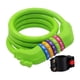 thumbnail image 3 of Candados para bicicletas Cadena antirrobo resistente que ahorra espacio para bicicletas de montaña al aire libre Verde, 3 of 8