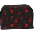 thumbnail image 2 of Toaster Cover 4 Slice Terror Dustproof Bread Maker Cover Fingerprint Bakeware Protection Wide Slot Toaster Bag Reusable Kitchen Small Appliance Cover TC278, 2 of 5