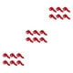 thumbnail image 4 of Wosthever 6 rollos de cinta de kinesiología de para una protección muscular efectiva protección de los tobillos parche muscular rojo 3,8 cm * Type1 NO1, 4 of 6